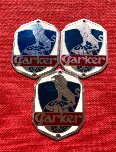 Plaque vélo parker - :,