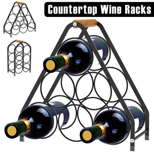 Porte vin comptoir six - porte-vin,
