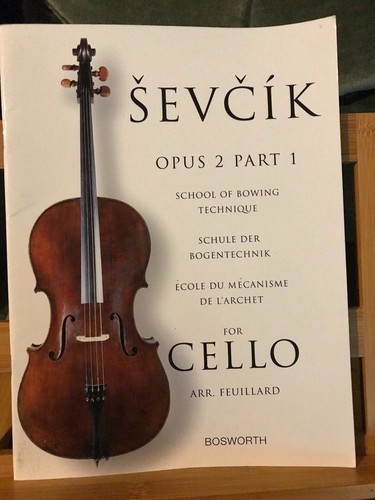 Sevcik violoncelle cello - sevcik,