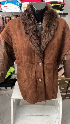 Manteau femme peau lainée - manteau,