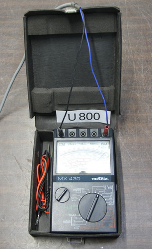 Metrix mx430 analog multimeter - analog,