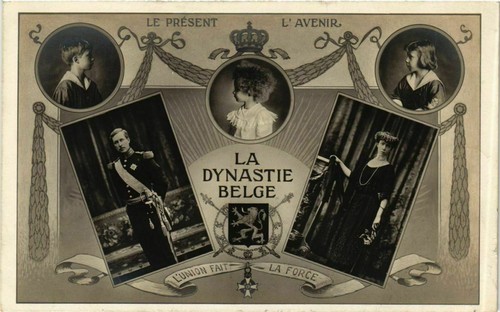 Cpa dynastie belge le - dynastie,