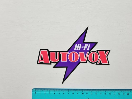 Autocollant autovox fi - autovox, hi-fi