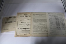 Railroad letter ephemera lot