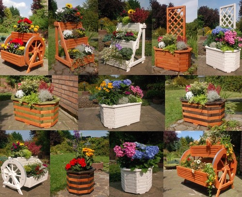 Fleurs escaliers blumenleiter - fleurs,