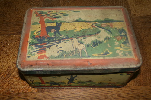 Rare boîte métallique les - boîte,