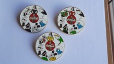 Lot de 3 Pin's Coca-cola
