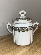 Ancien Sucrier En Porcelaine