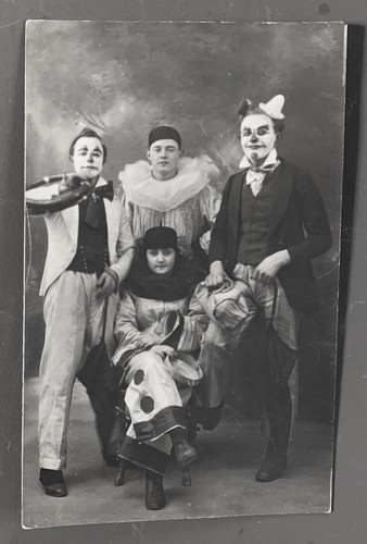 Photo card party - card, costume