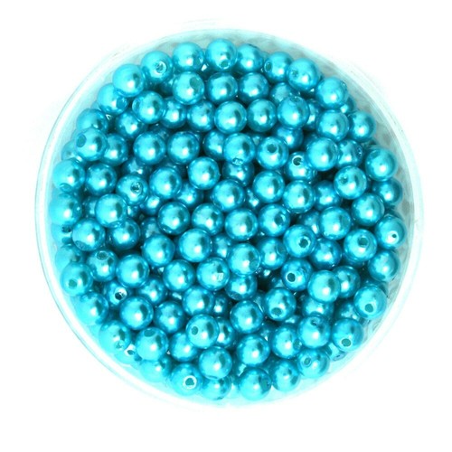 Perles 6mm imitation - 50,