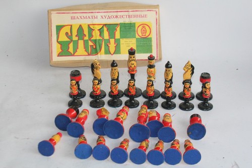 Pièces jeu échecs russe - jeu,