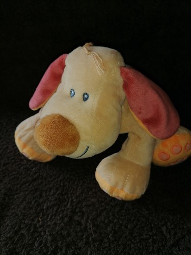 Doudou peluche chien beige - doudou,