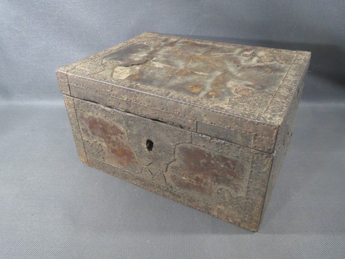 Ancienne boite bois - bois, coffre