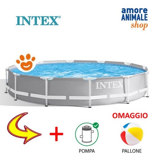 Intex piscine rotonde prism - intex,