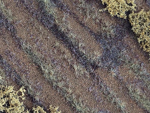 Mig plaque terrain diorama - de,