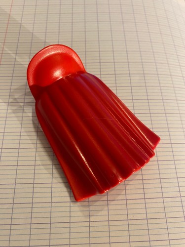 Playmobil cape longue - longue, rouge
