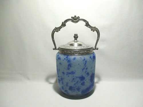 Ancien pot seau biscuit en - a,
