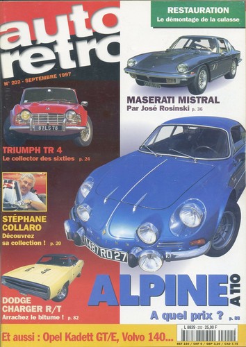 Auto retro 202 1997 - retro, 09/1997