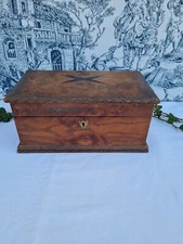 ANCIENNE BOITE A BIJOUX COFFRE
