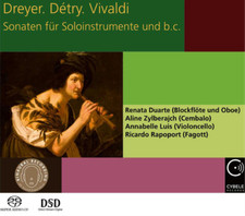 Domenico Maria Dr Dreyer. Détry. Vivaldi: Sonaten Für Soloinstrumente Und  (CD)