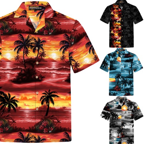 Chemise hawaïenne homme - chemise, /
