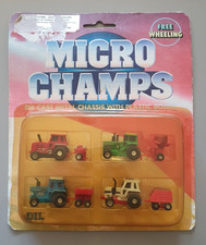 JOUET VINTAGE - MICRO CHAMPS - TRACTEURS - NEUF