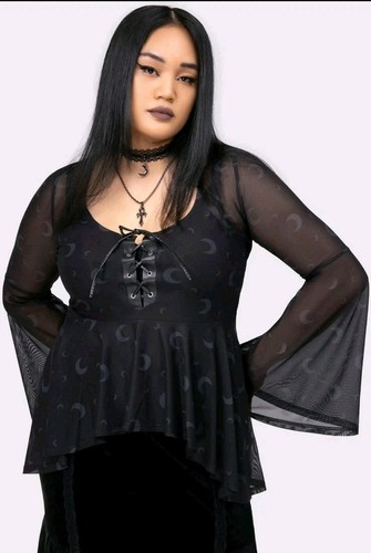 Killstar spectralis 4xl shirt - killstar,
