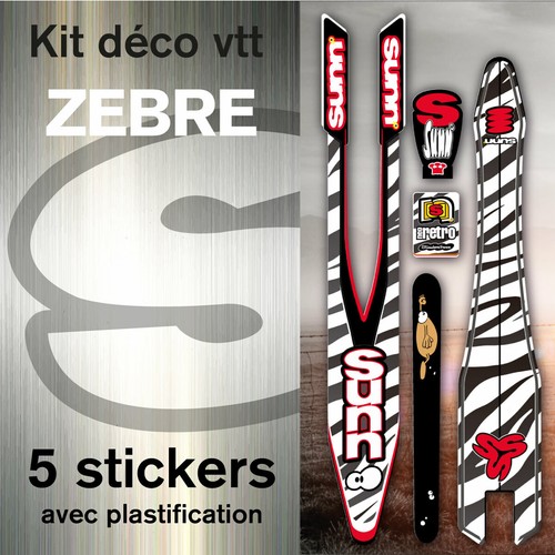 Kit stickers sunn - stickers, vintage