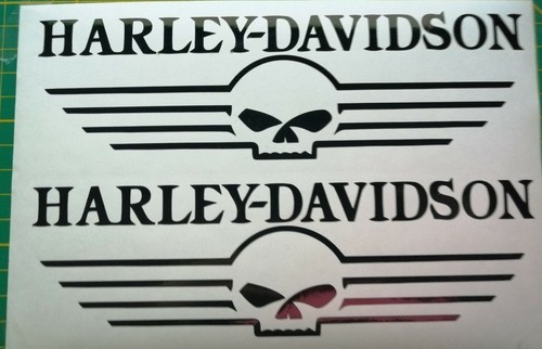 Autocollant harley davidson - harley,