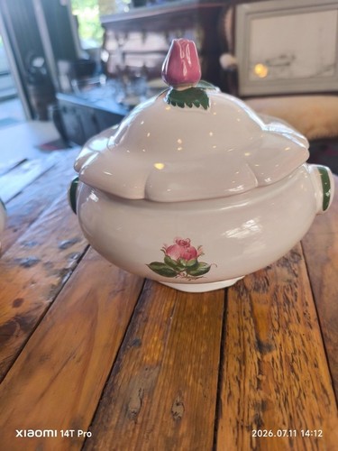 Soupiere faience gien - soupiere, en