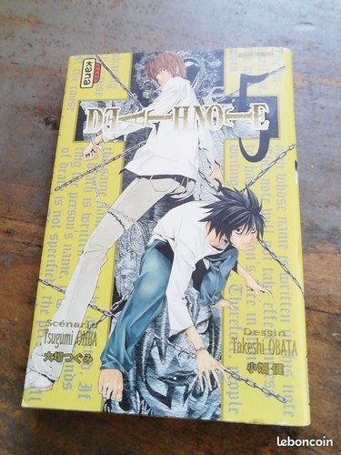 Manga death note - tome, 5