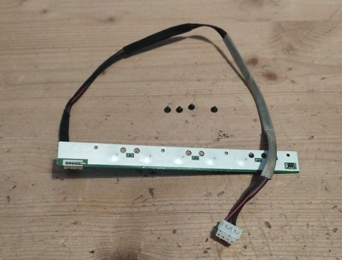Carte bouton commande ecran - bouton,