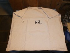 RALPH LAUREN DOUBLE RL RRL LARGE DRAWSTRING TRAVEL SACK HEAVY DUST BAG 28''X28''