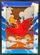 2025 Topps Chrome Disney Iago Air Shadowbox Orange Refractor #18/25