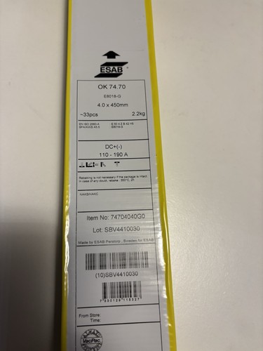 Esab électrode soudure - Électrode, ok