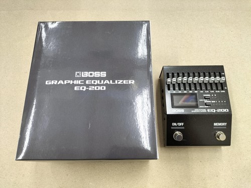 Boss 200 graphic equalizer - boss,