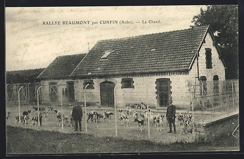 Cpa cunfin aube chenil du - /aube,,