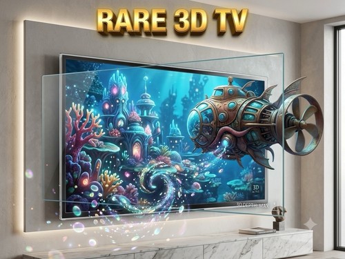 Rare samsung un55d6400 3d - rare,