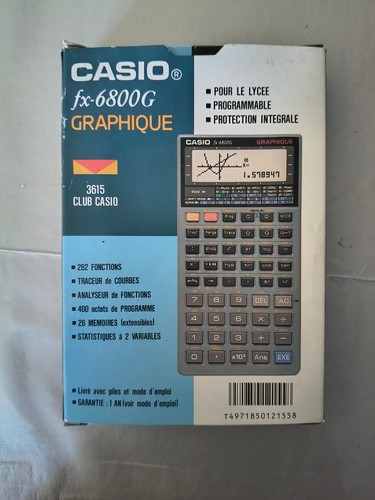 Casio 6800g - casio, fx-6800g