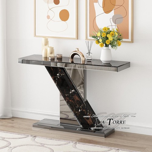 Console moderne miroir gres - moderne,