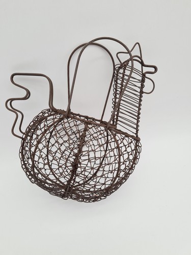 Ancien panier oeufs - ancien, en