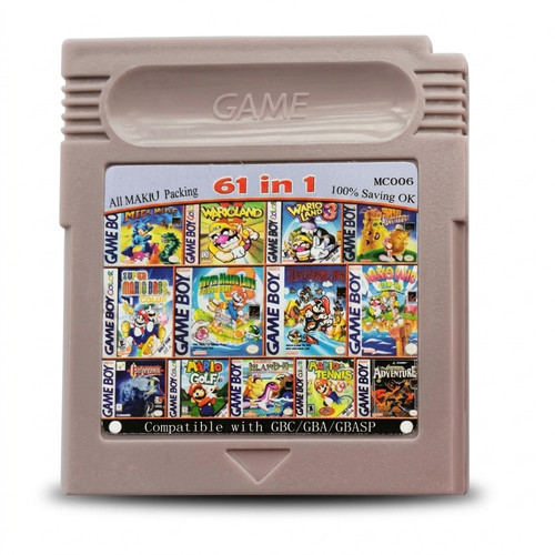Cartouche jeux game boy gbc - 61,