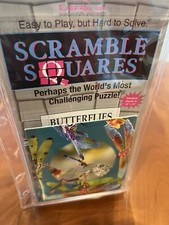 B Dazzle Butterflies Scramble Squares 9 Piece Puzzle