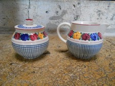 Sucrier et pot à lait