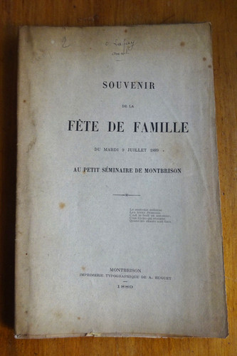 Lafay souvenir de - -, la