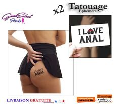 TATOUAGE TEMPORAIRE -I LOVE