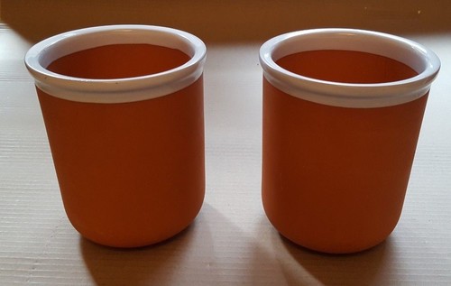 Terra cotta wine chillers pair - cotta,