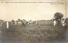 HANOI AFTER EXECUTION REMOVAL OF COFFINS 1908