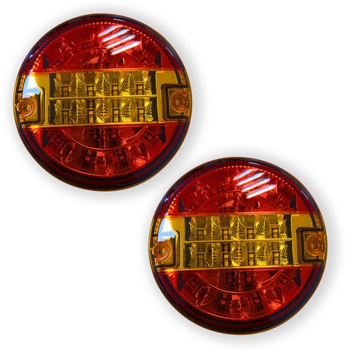 Feux ronds camion leds 24 - camion, 12-24