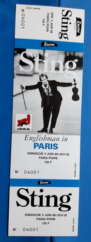 Ticket billet unused place - unused,